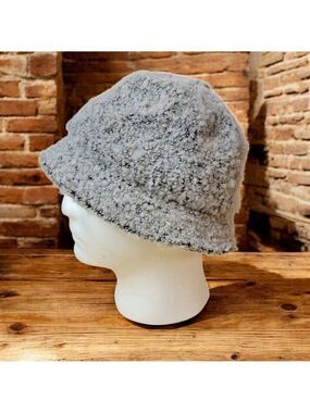 August Hat Company Faux Fleece Bucket Hat - Great Condition - One Size Fits Most